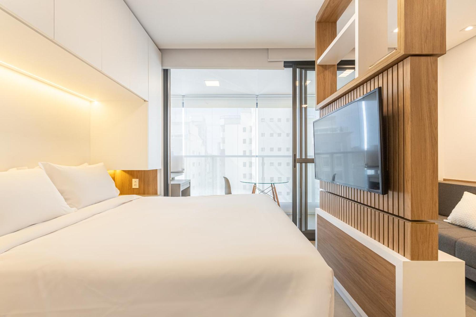 公寓 Nhc - Neohouse Campo Belo By Anora Spaces *